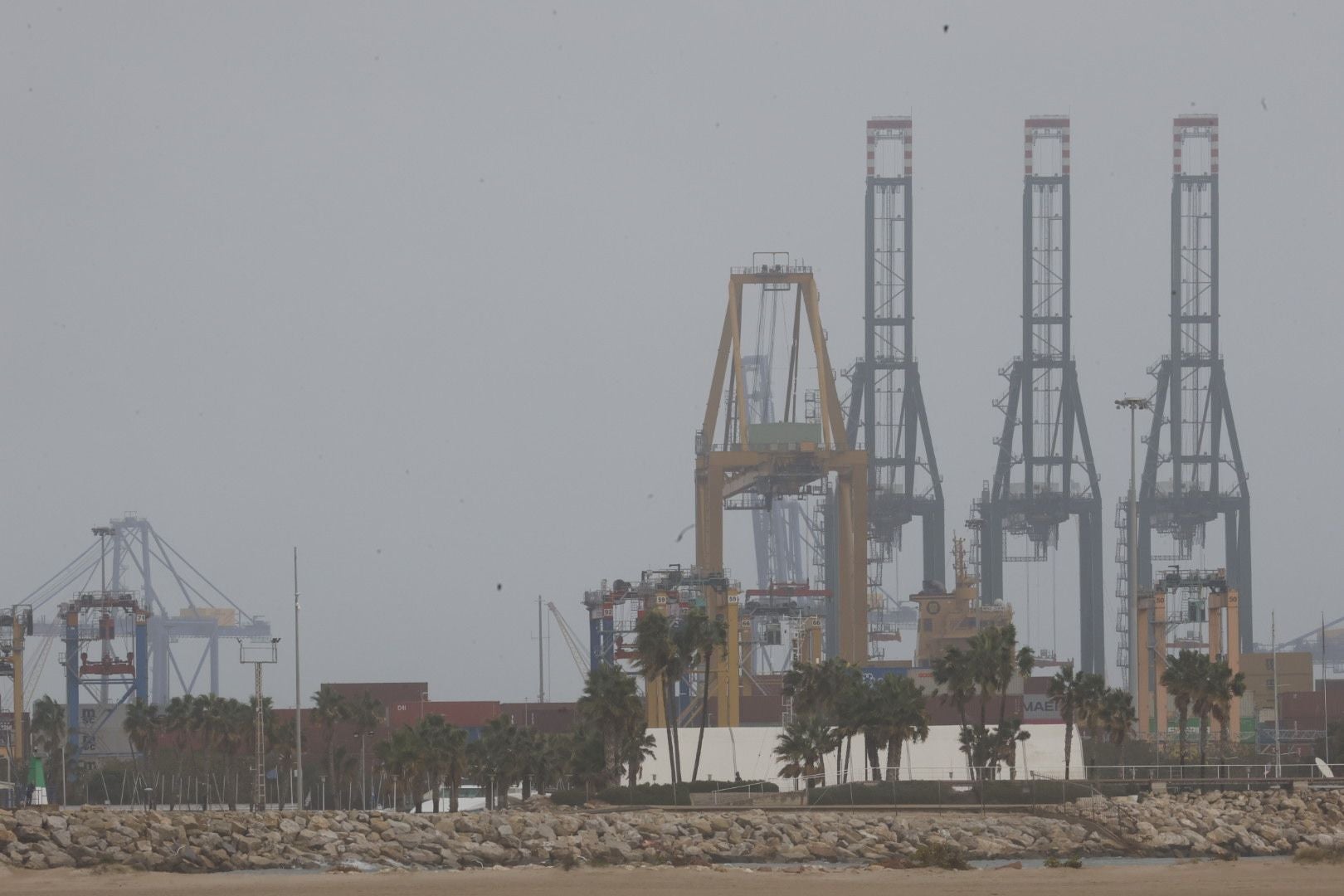 Lluvia en Valencia.