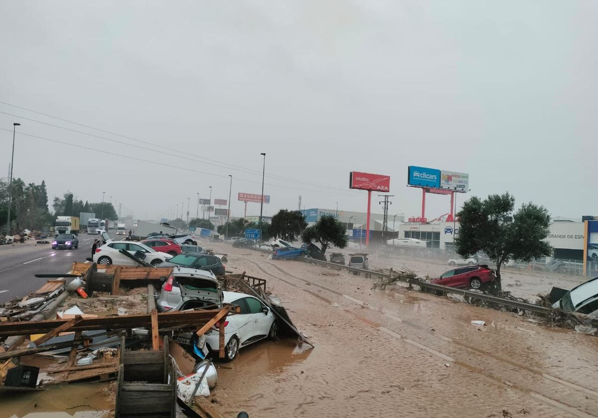 Estado de las carreteras este miércoles.