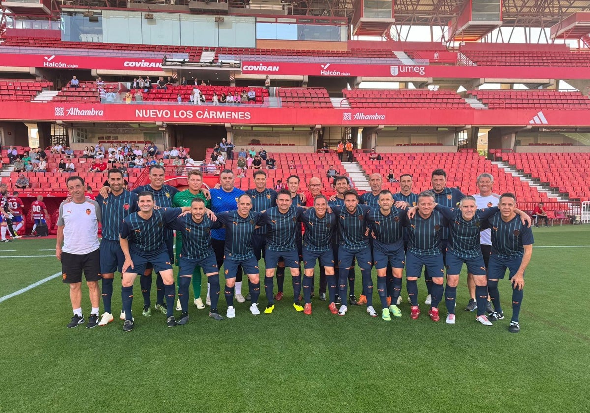 El equipo con gran parte de los jugadores que siguen jugando al fútbol a través de la Asociación de Futbolistas del Valencia