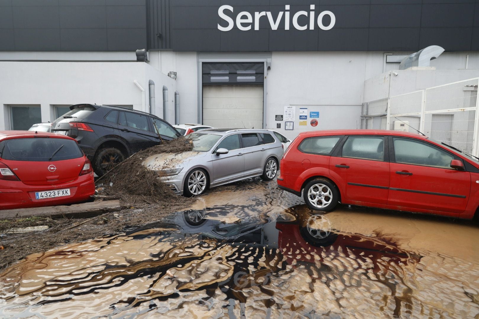 Fotos: los destrozos de la DANA en el área metropolitana de Valencia