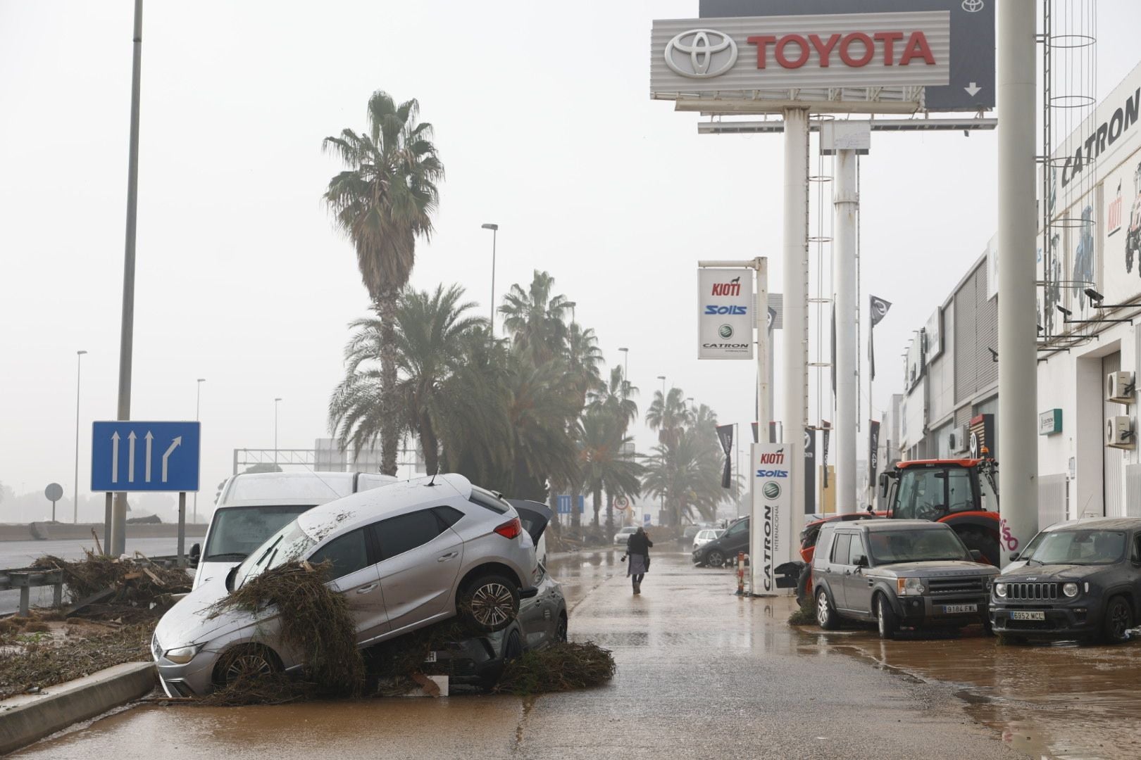 Fotos: los destrozos de la DANA en el área metropolitana de Valencia