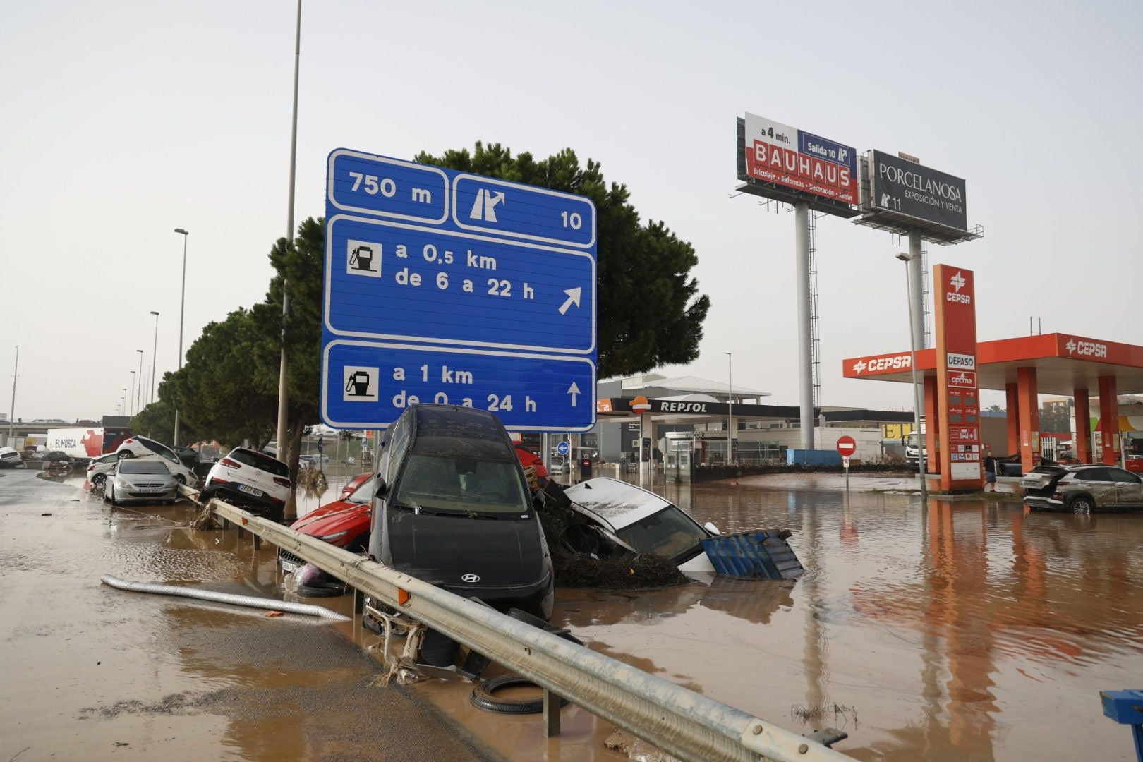 Fotos: los destrozos de la DANA en el área metropolitana de Valencia