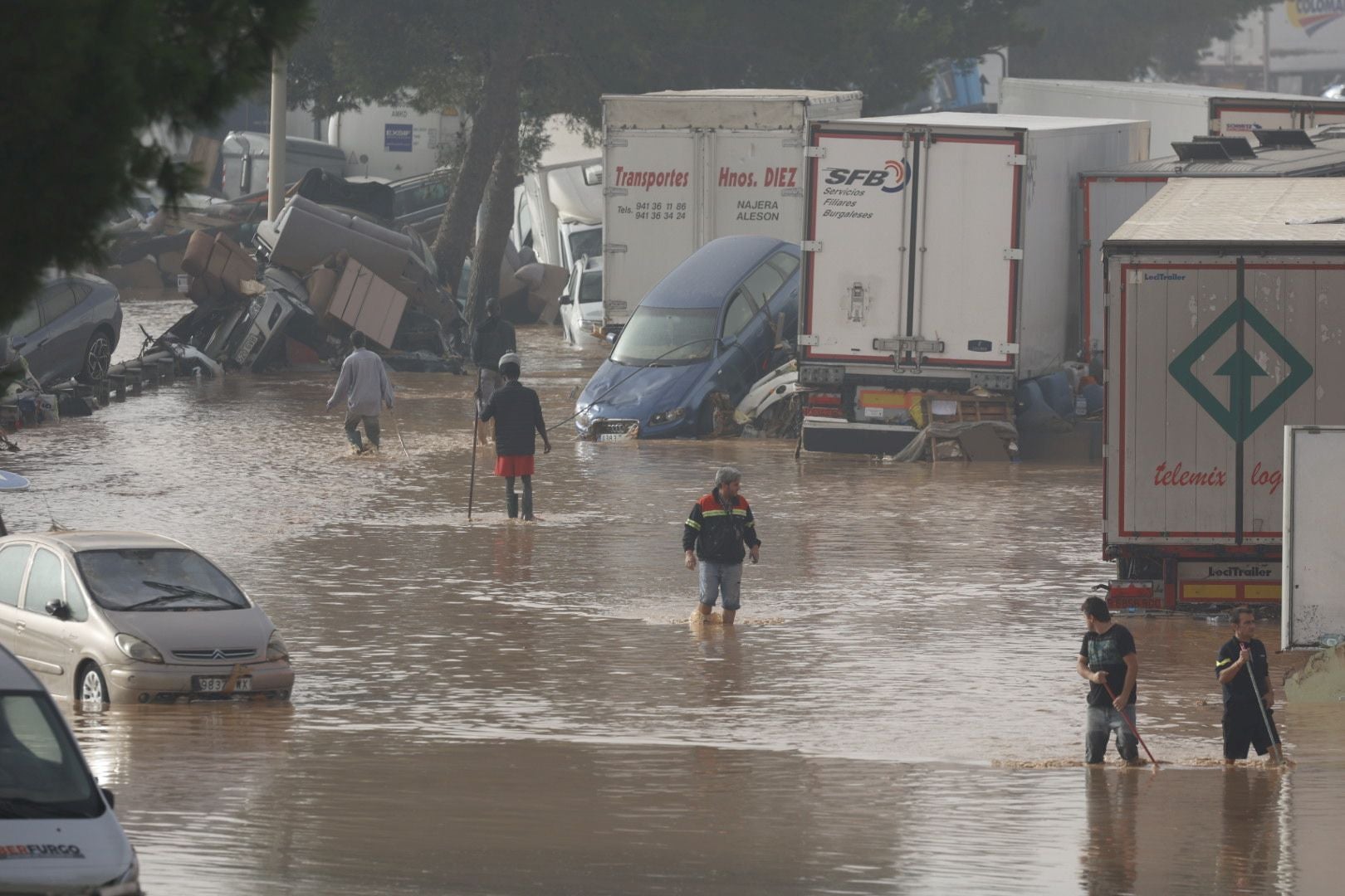 Fotos: el escenario devastador en los municipios afectados en Valencia