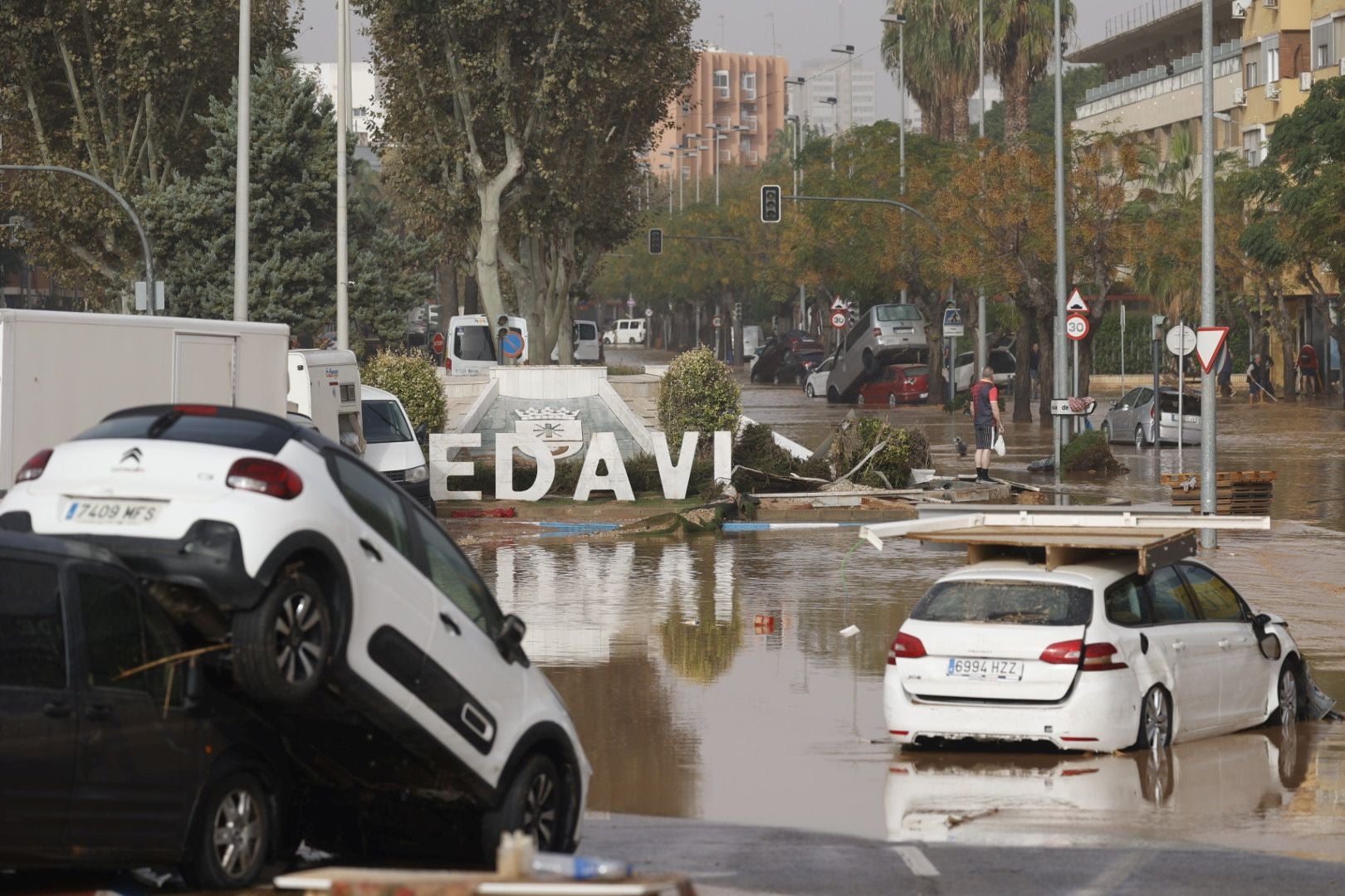 Fotos: el escenario devastador en los municipios afectados en Valencia