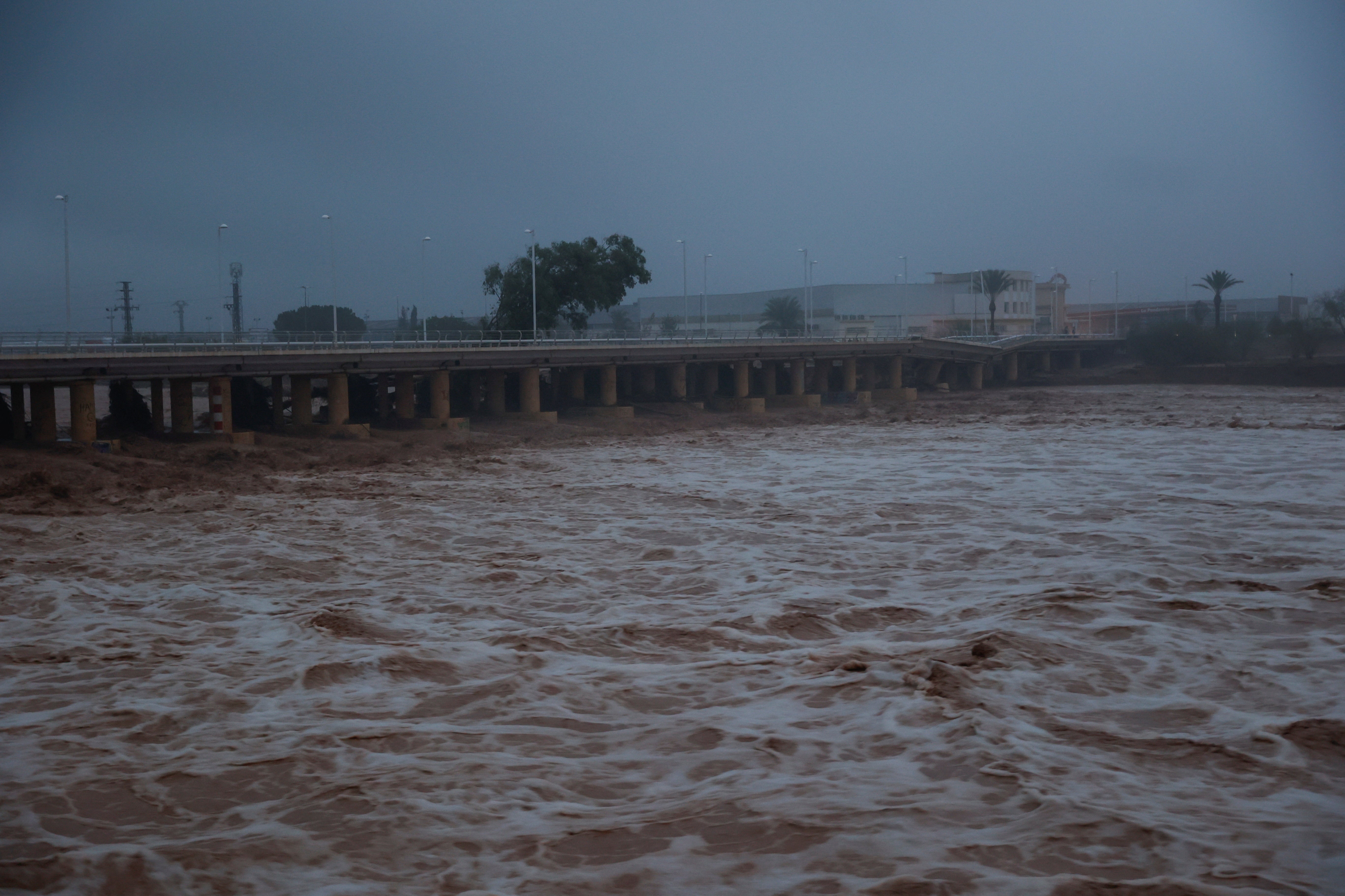 Río Magro a su paso por Carlet.