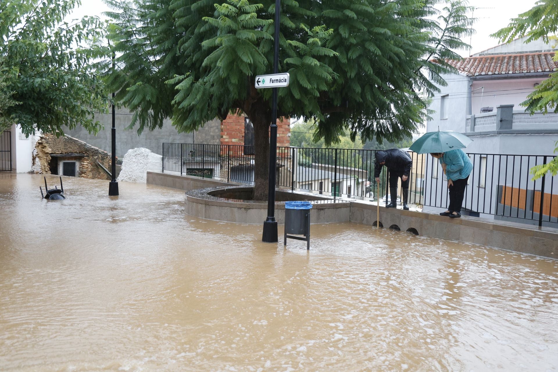 LA DANA descarga con fuerza en Castellón