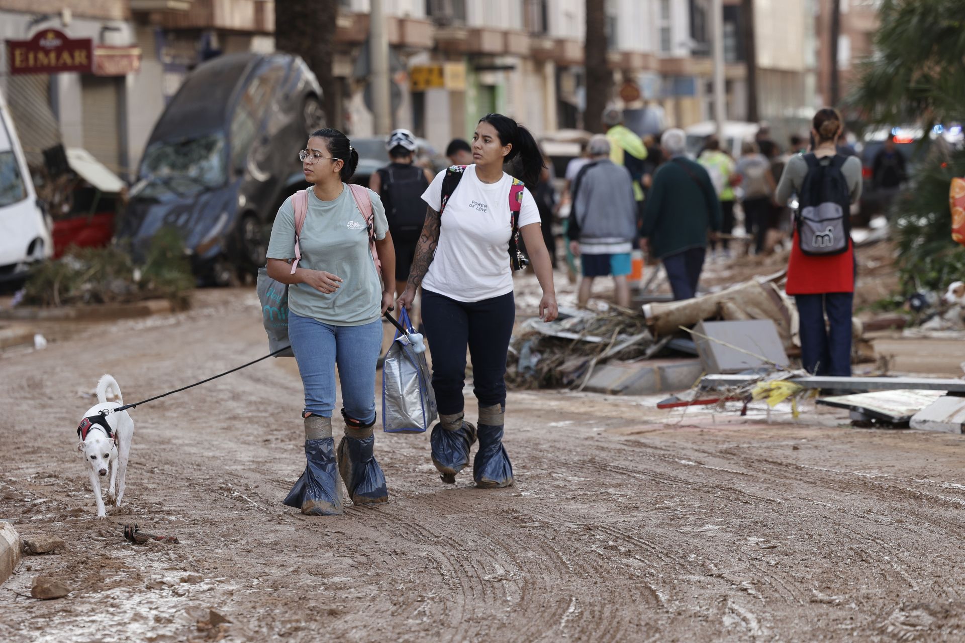 La solidaridad de los pueblos más afectados por la DANA