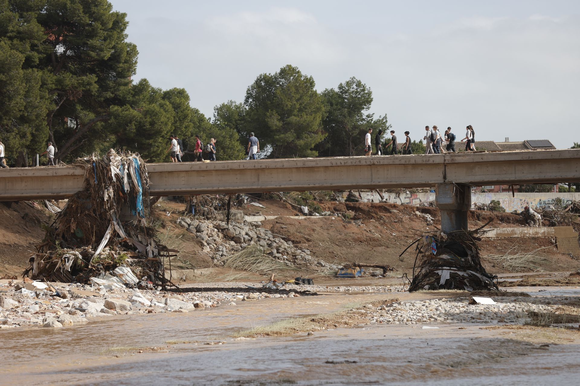 La solidaridad de los pueblos más afectados por la DANA