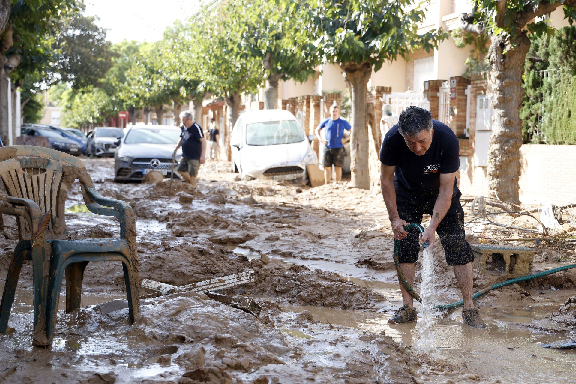 La solidaridad de los pueblos más afectados por la DANA