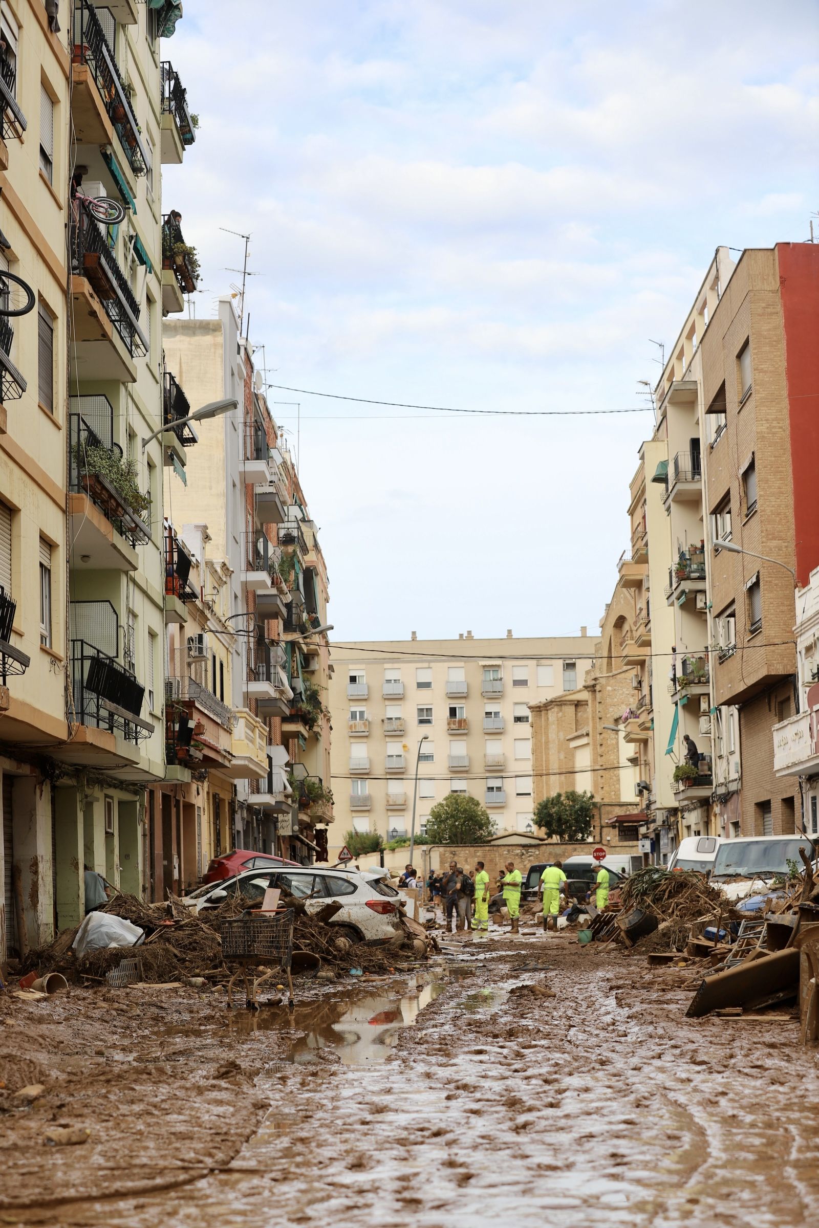 La solidaridad de los pueblos más afectados por la DANA