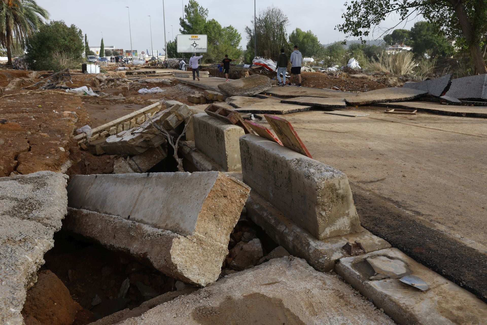 La solidaridad de los pueblos más afectados por la DANA