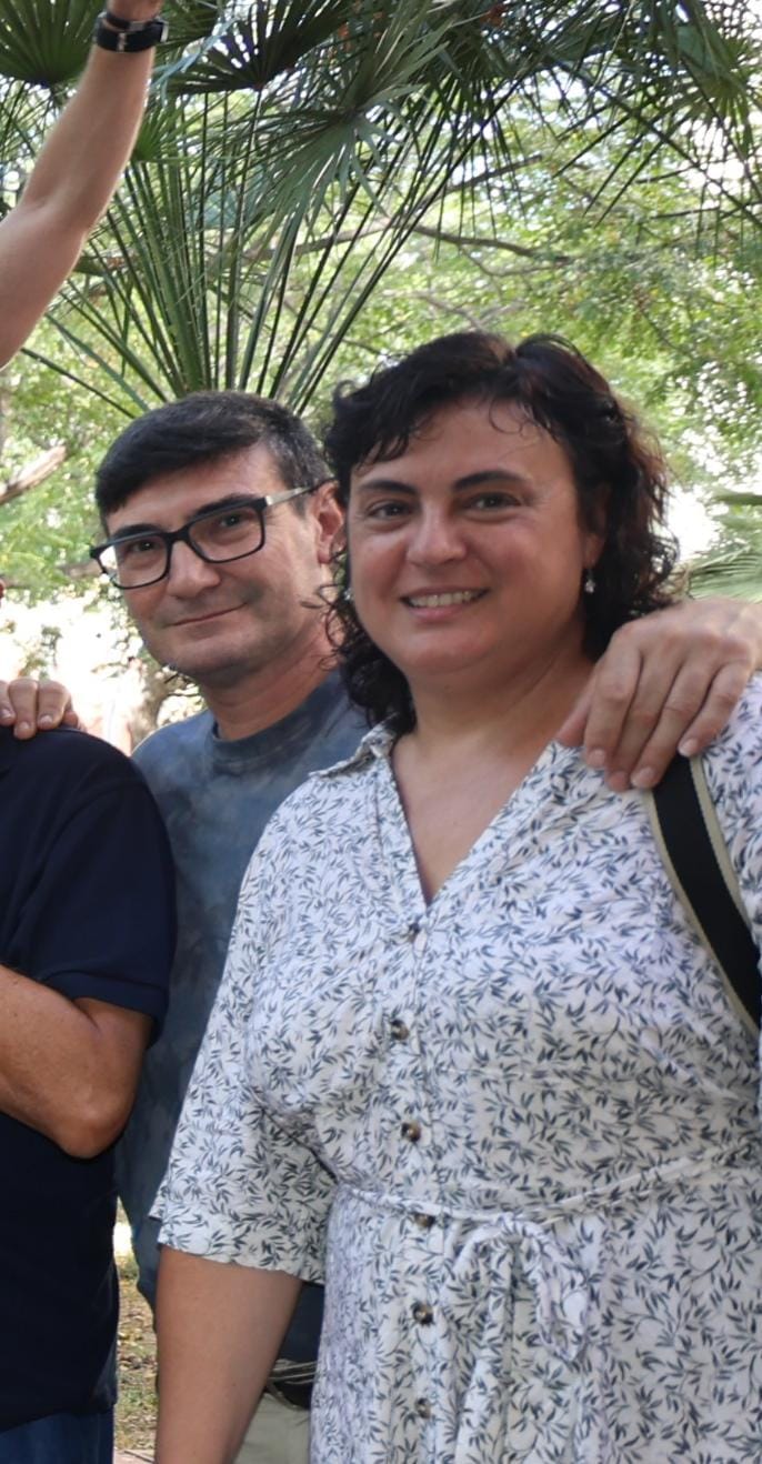 Juan Manuel y Cristina.