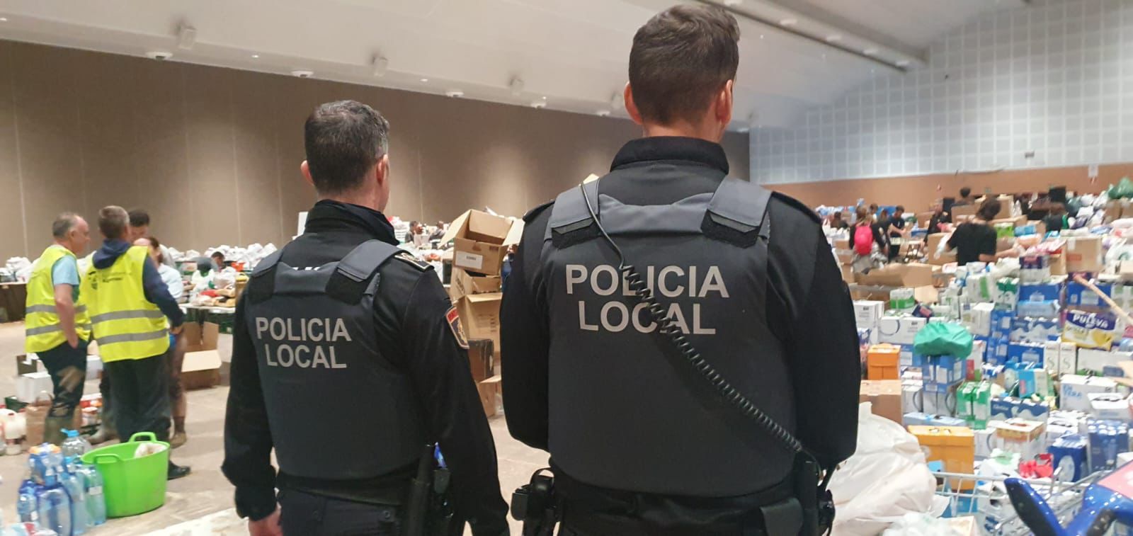 Agentes de la Policía Local de Sueca.