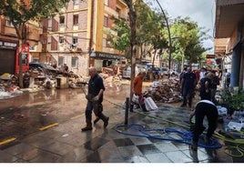 La Avenida Corts Valencianes de Albal.