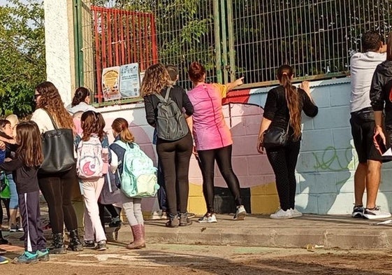 Regreso de los alumnos del CEIP Castellar.