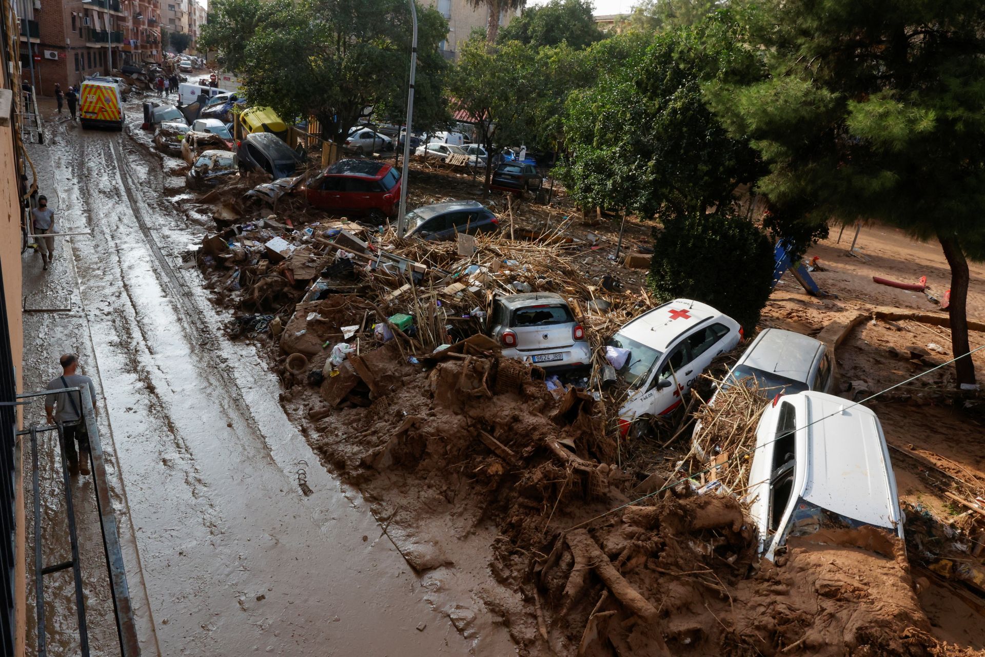 Así está Paiporta una semana después del paso de la DANA