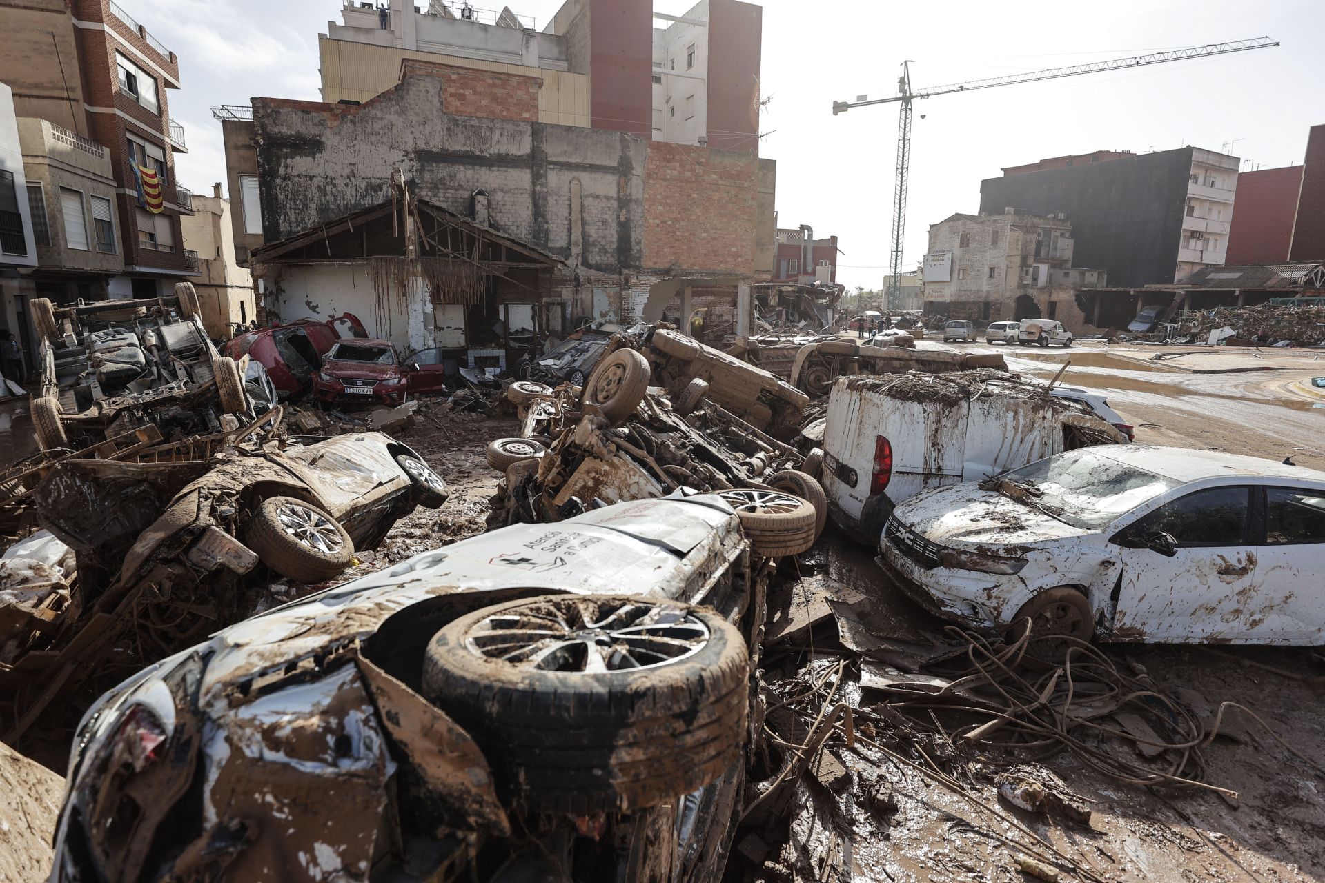 Fotos de la DANA en Catarroja: un pueblo arrasado por la riada