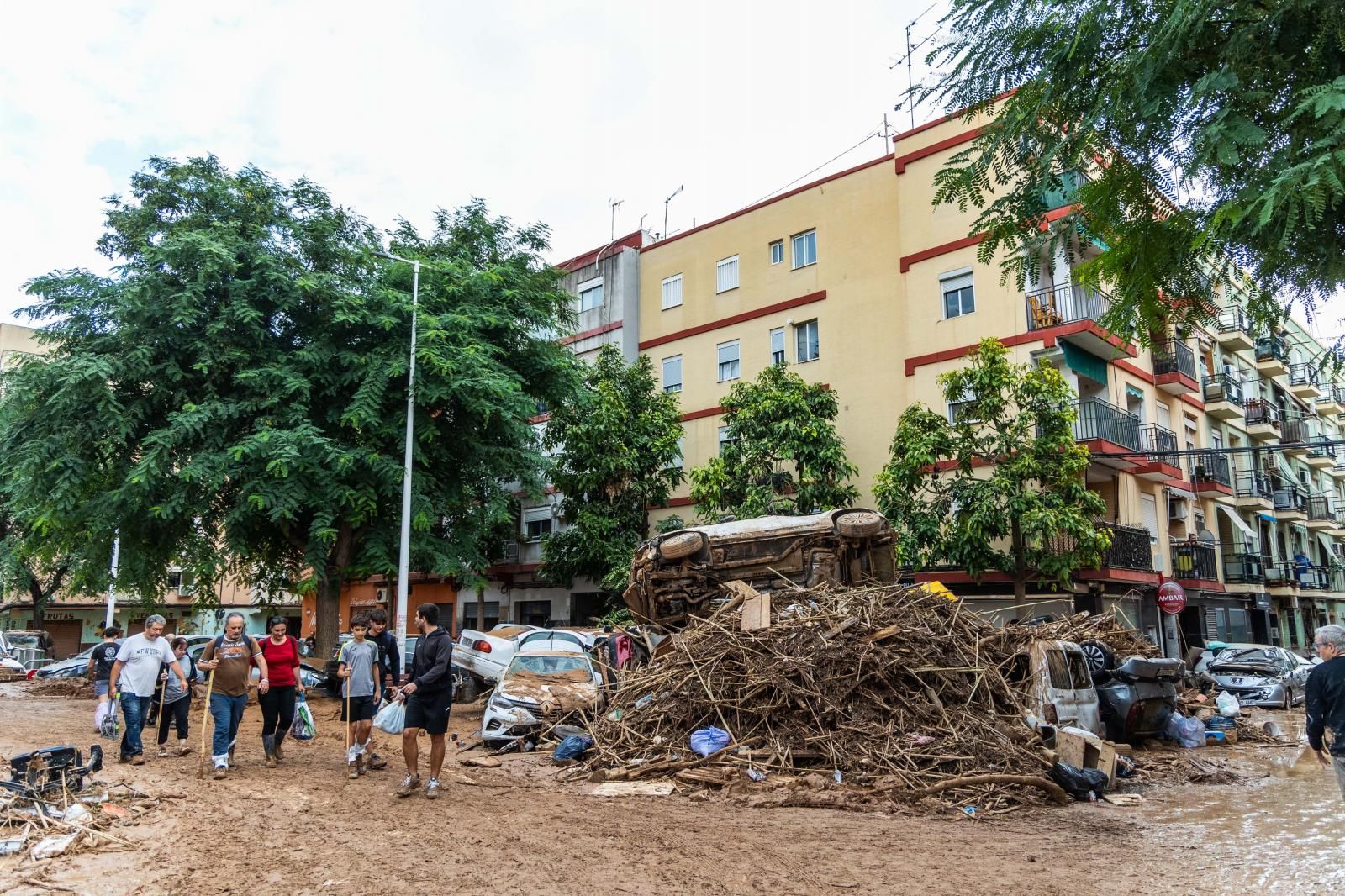 Fotos de la DANA en Catarroja: un pueblo arrasado por la riada