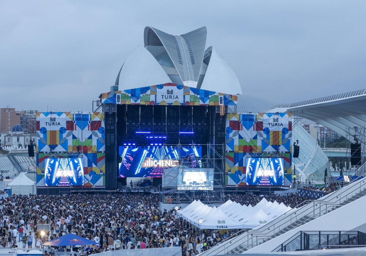 La pasada edición del festival BigSound en la Ciudad de las Artes y las Ciencias de Valencia.