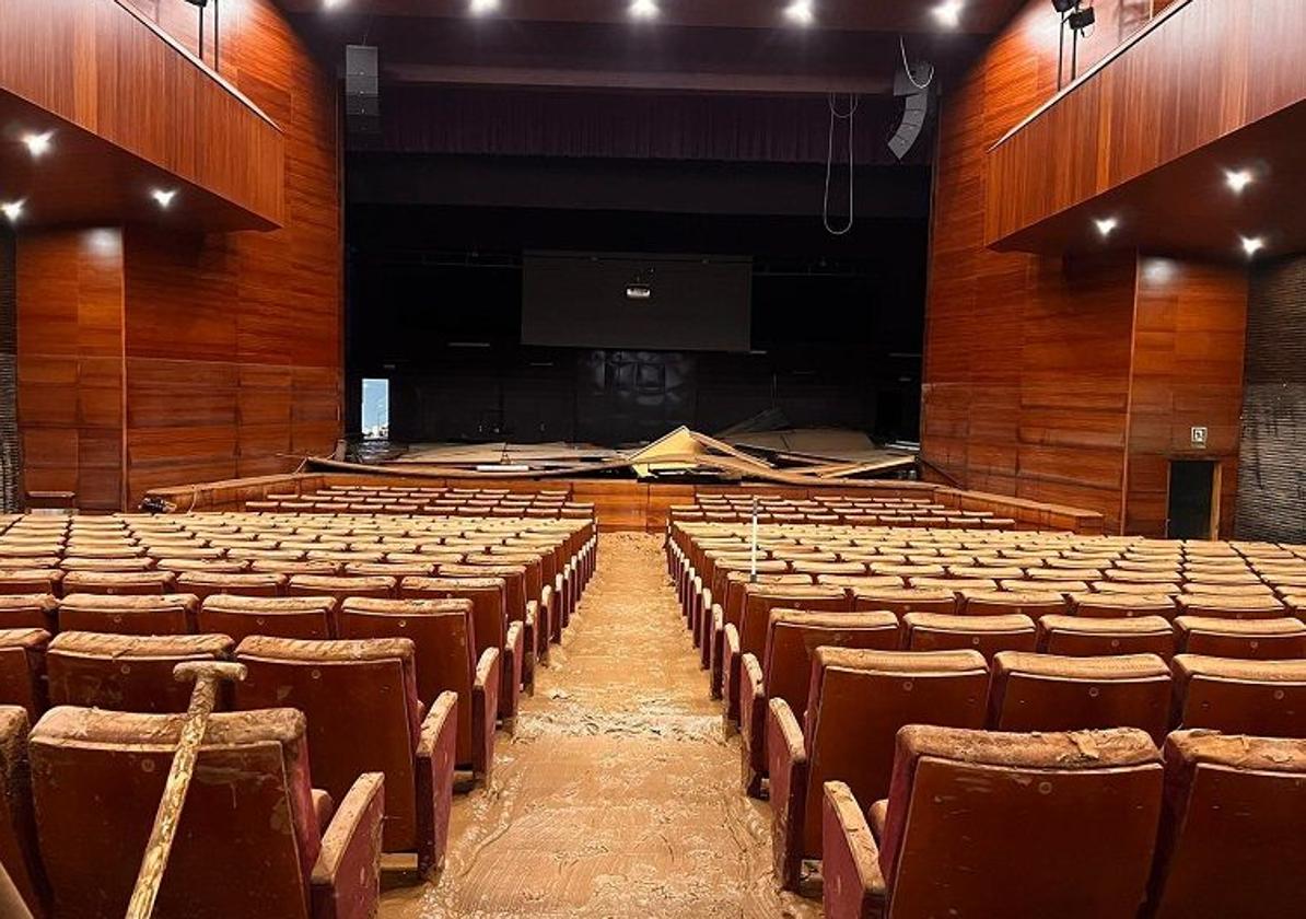 Los teatros afectados, en jaque por el impacto de la DANA