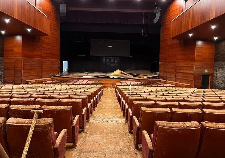 Así ha quedado el Teatro Auditorio de Catarroja