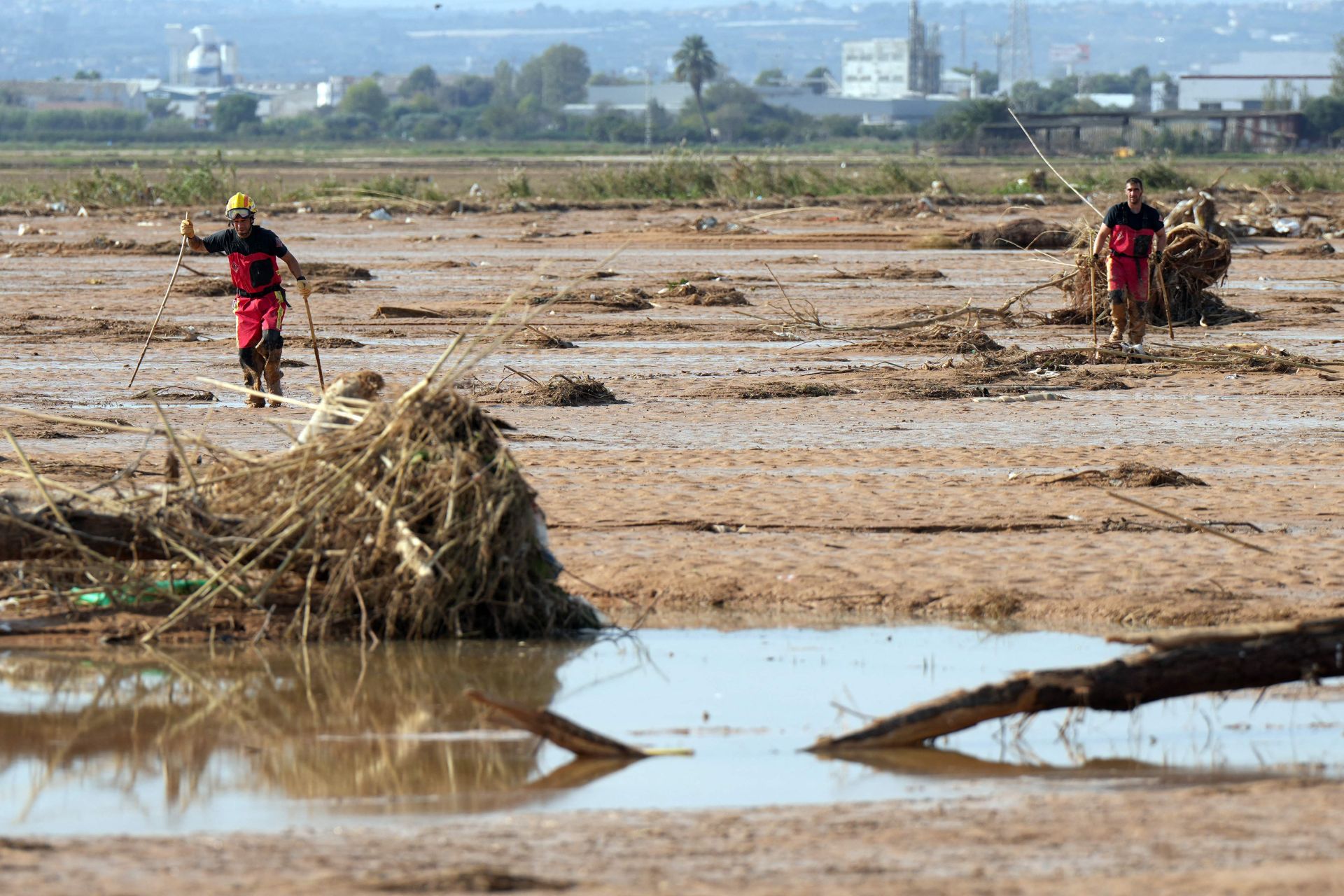 La desoladora imagen de la Albufera tras la DANA