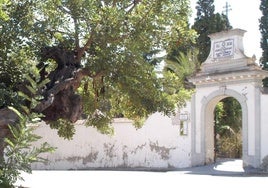 Entrada del monasterio, en una imagen de archivo.