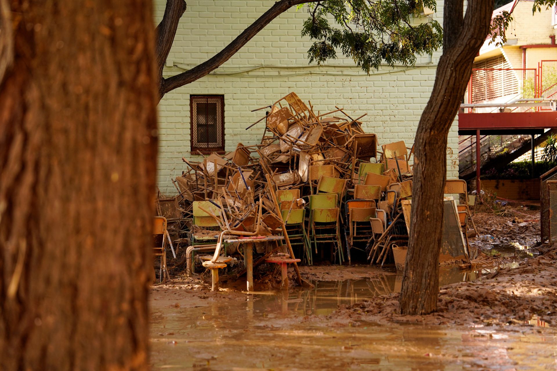 Los colegios devastados por la DANA en Valencia