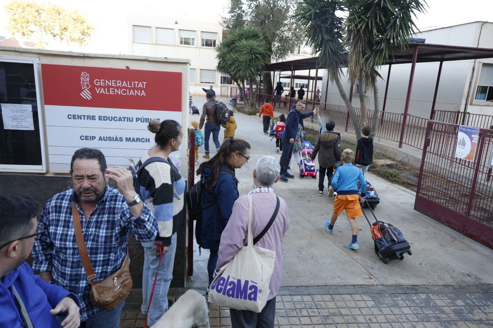 FOTOS | La vida vuelve a las aulas de 47 colegios de la zona cero