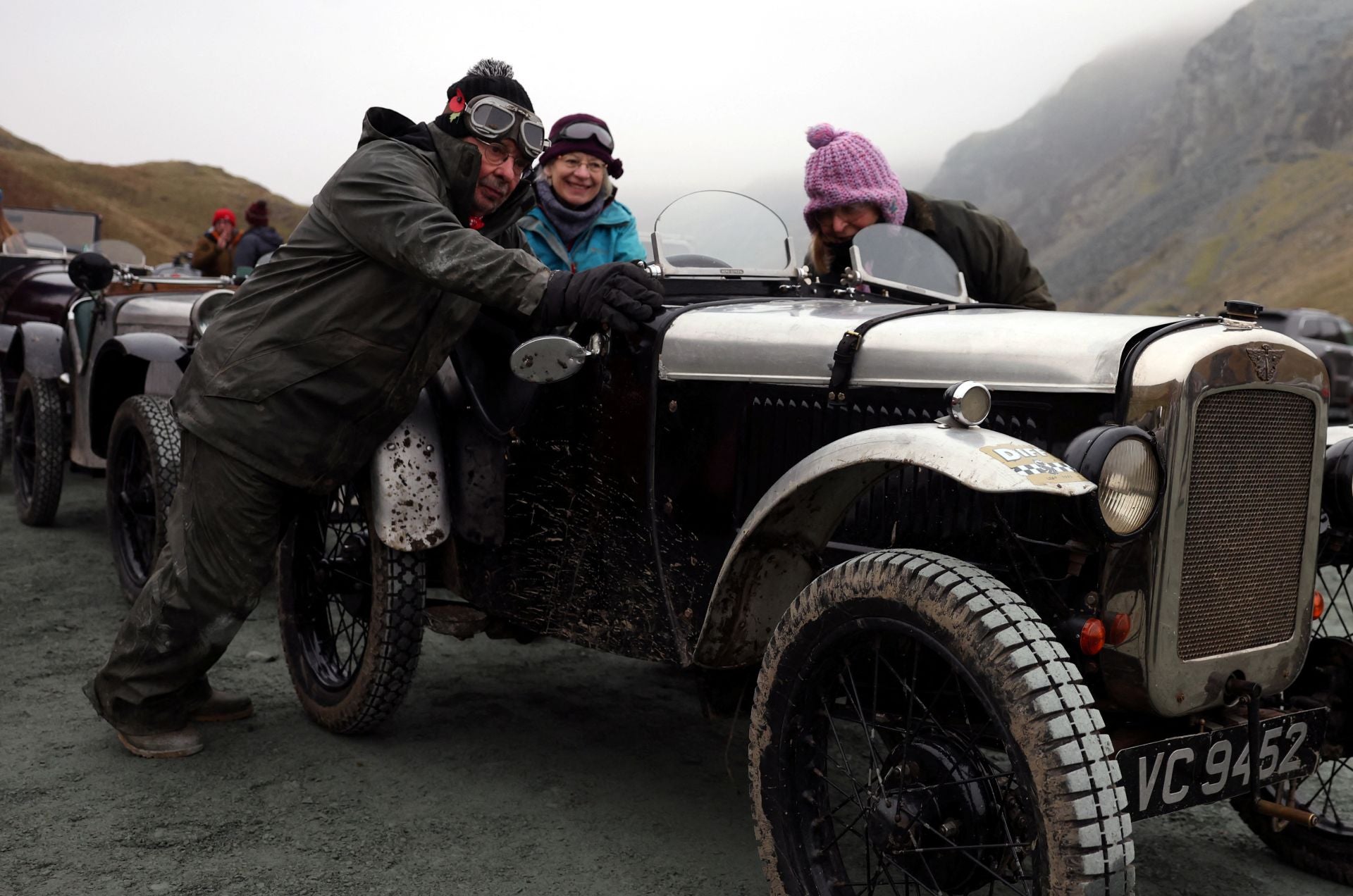La carrera de coches vintage más peculiar del mundo