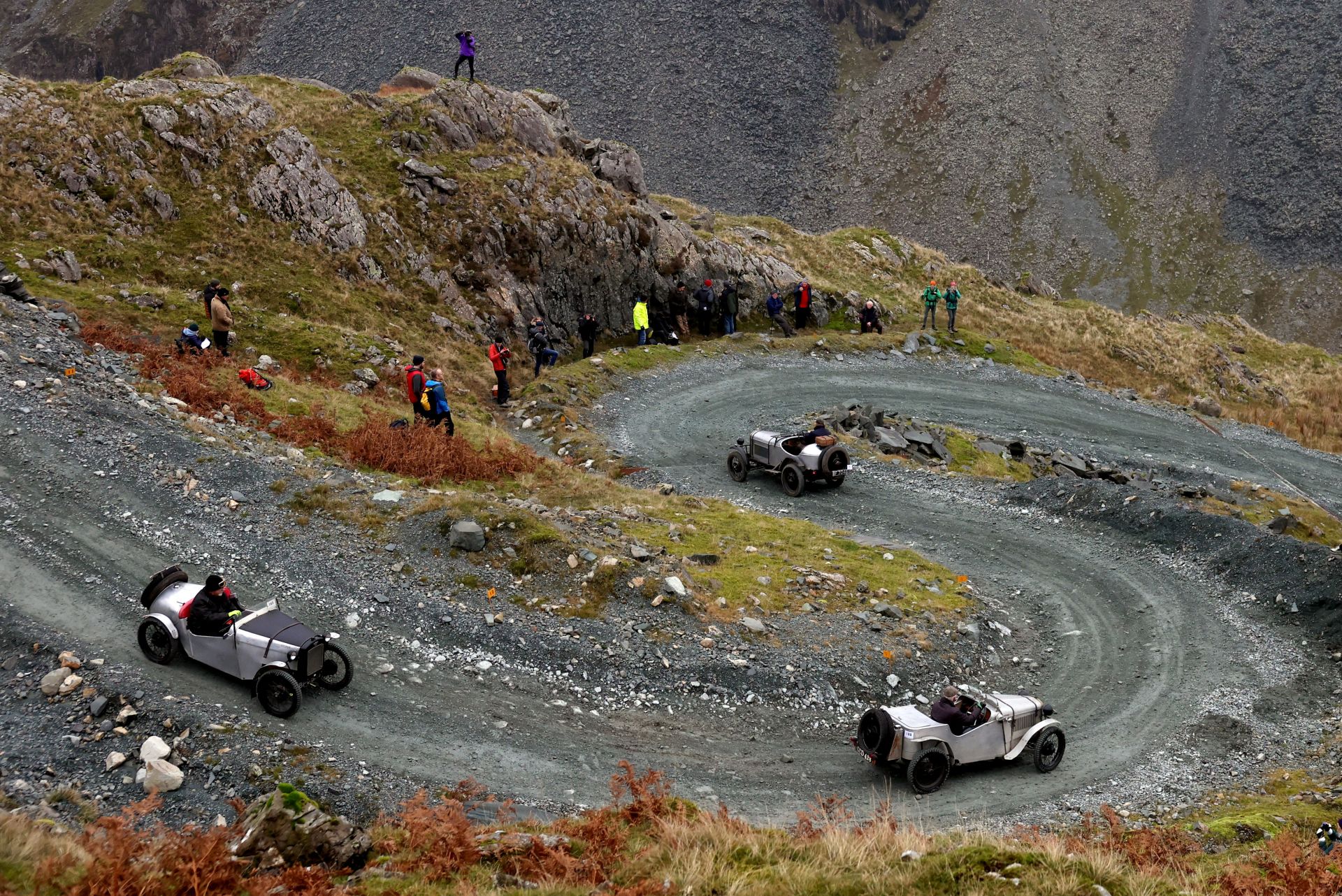La carrera de coches vintage más peculiar del mundo