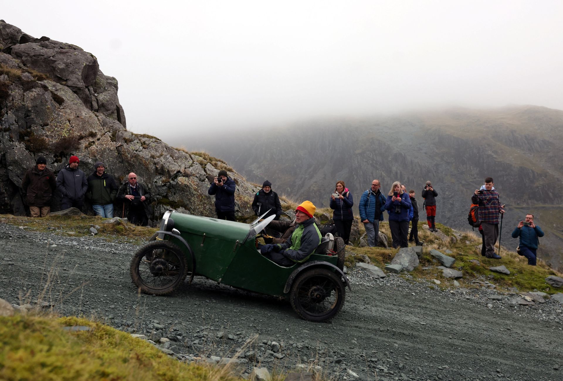 La carrera de coches vintage más peculiar del mundo
