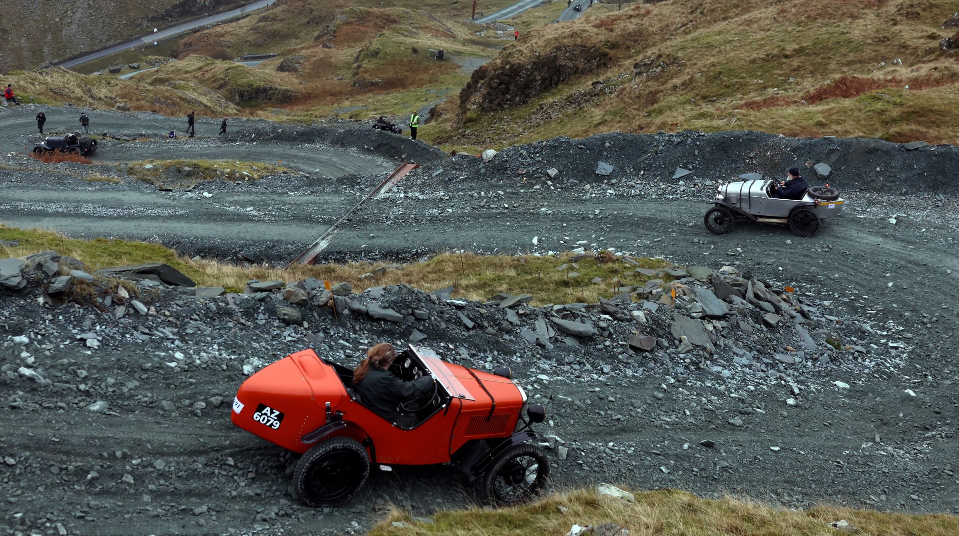 La carrera de coches vintage más peculiar del mundo