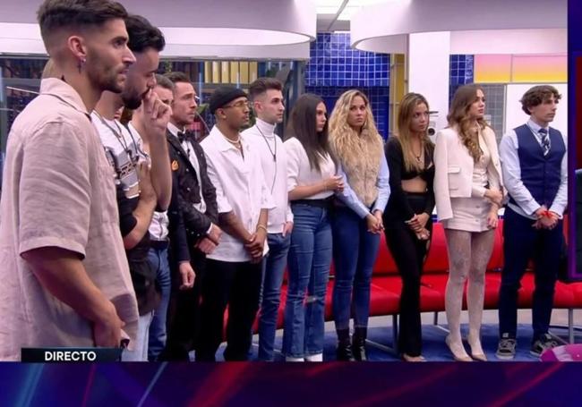 Los concursantes de 'Gran Hermano'.