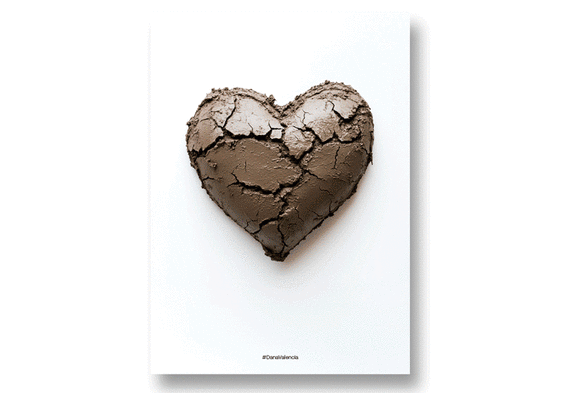 Algunas de las creaciones de diseñadores, ilustradores y artistas visuales en torno a la DANA.