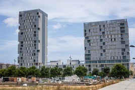 Edificio de Sociópolis, en la pedanía de la Torre.