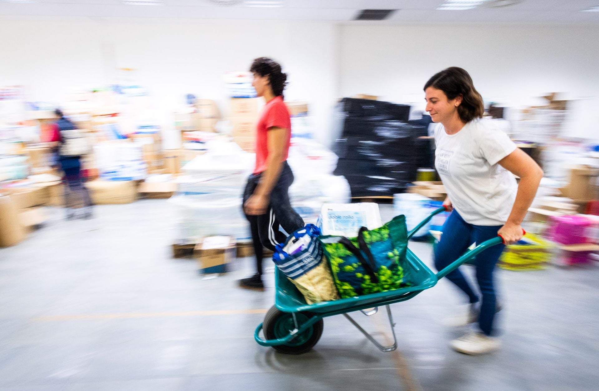 Los supermercados improvisados por la DANA