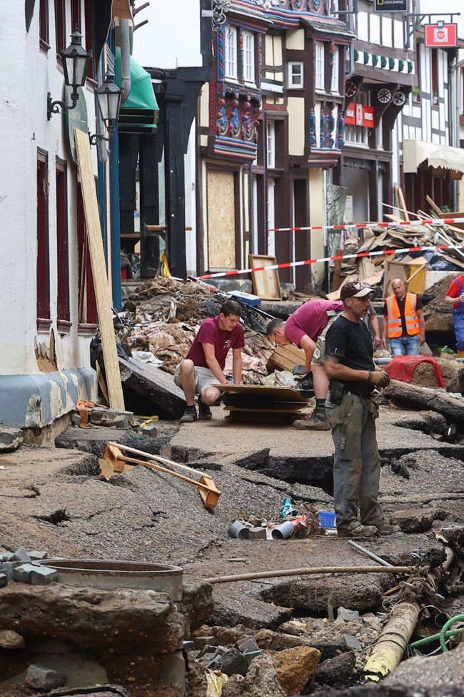 Inundaciones en Alemania en el año 2021.