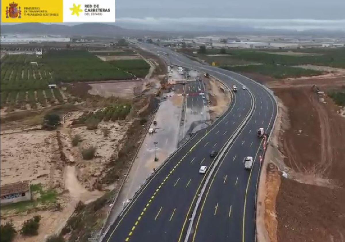 Así ha quedado el by-pass tras la espectacular reconstrucción con la que saca pecho Óscar Puente: «Orgullo de España»