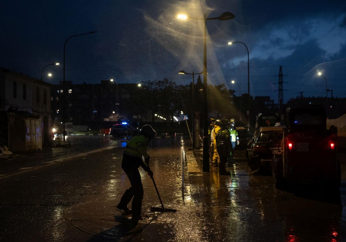 Lluvias en Valencia este 13 de noviembre.