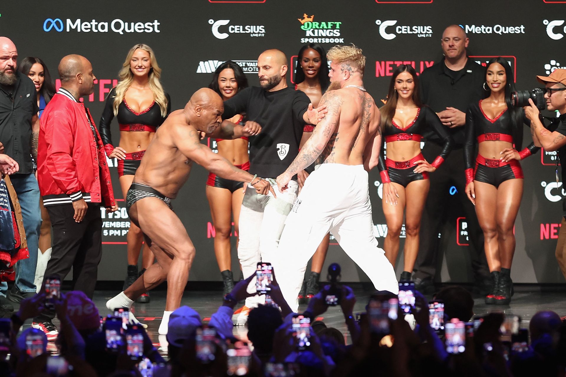 FOTOS: Previa del combate Mike Tyson-Jake Paul