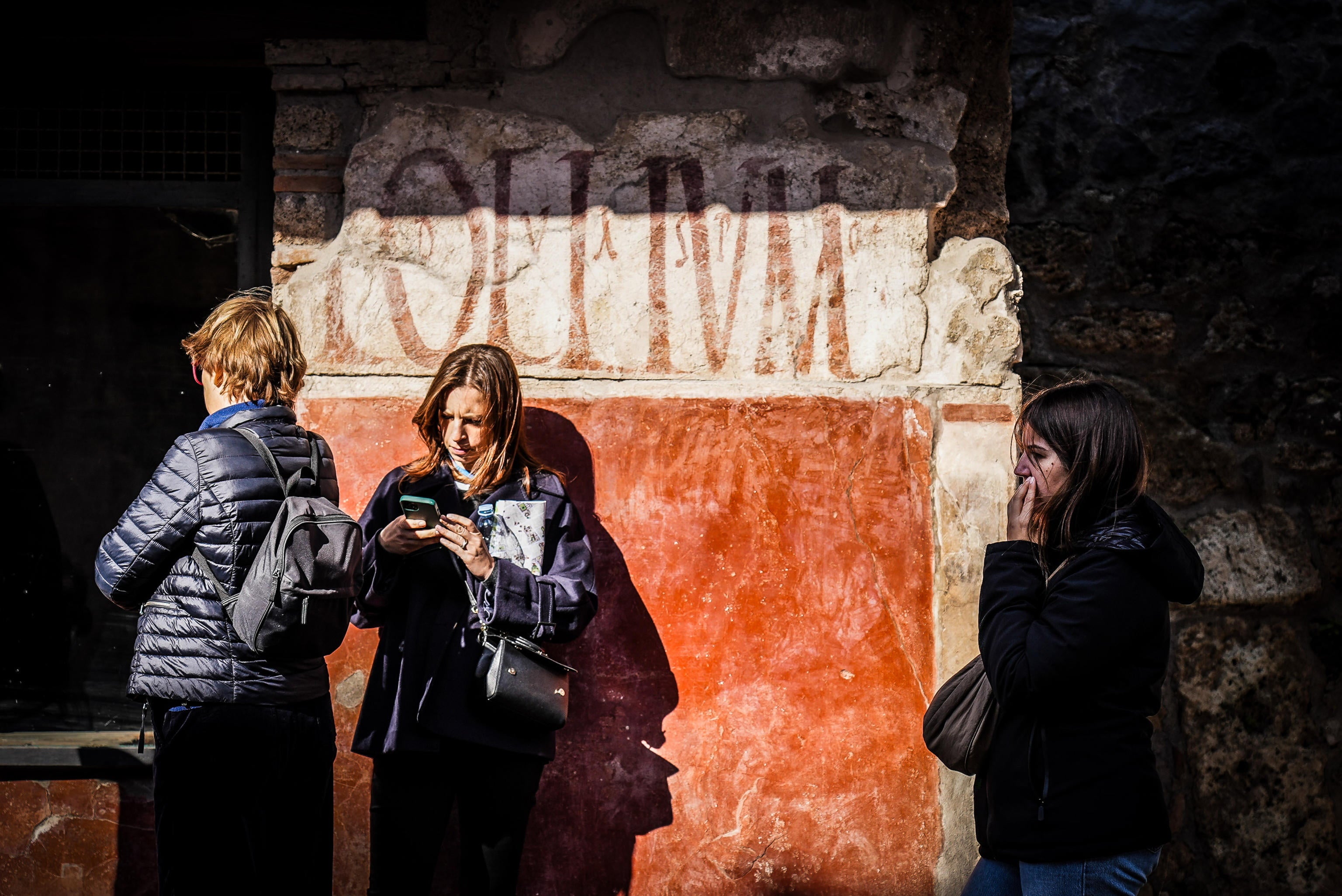 Pompeya se protege de los turistas