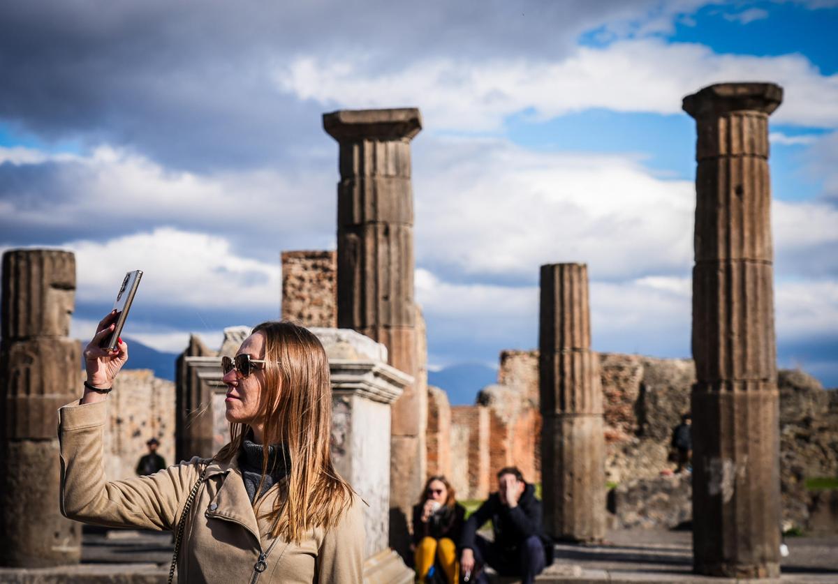 Pompeya se protege de los turistas