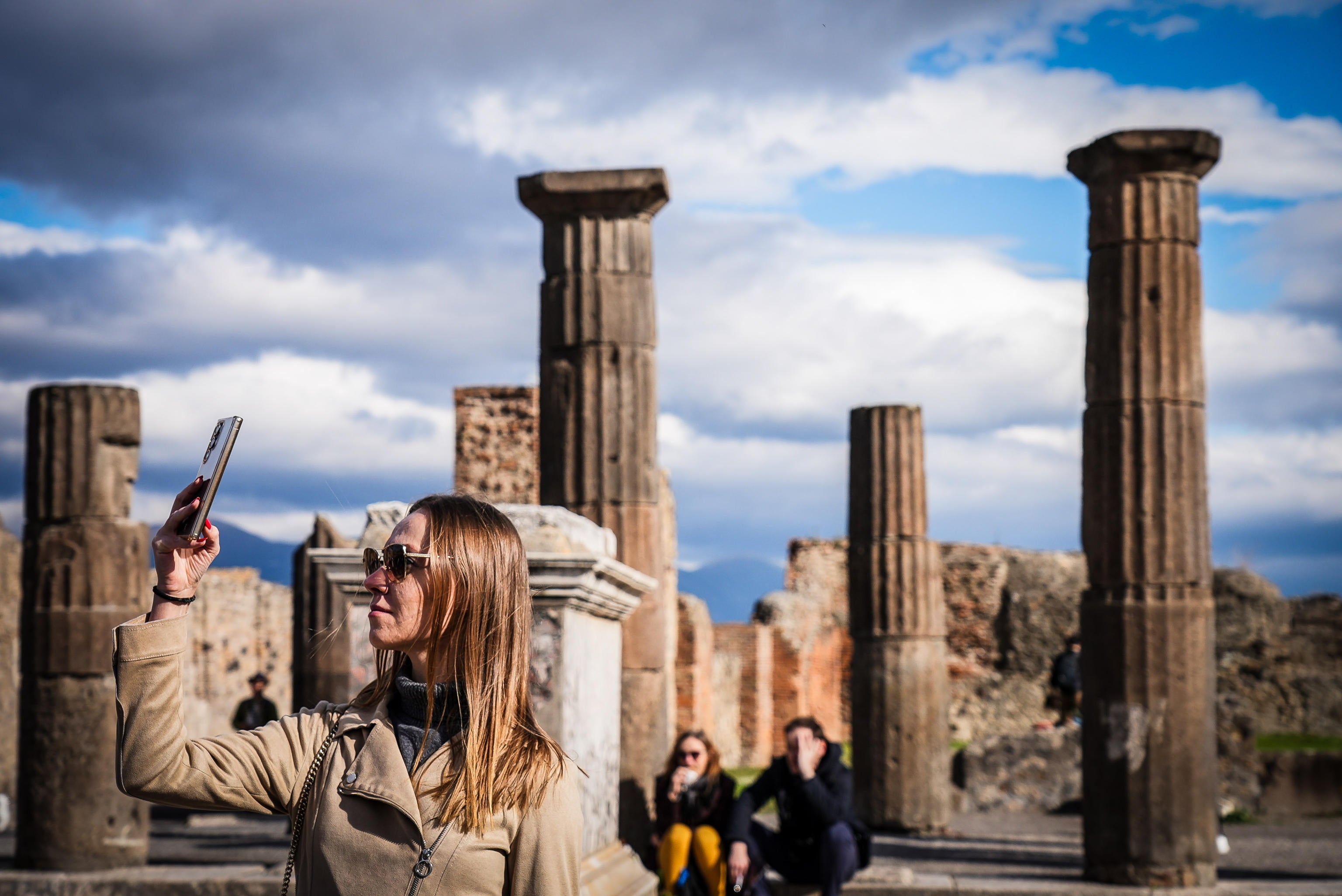 Pompeya se protege de los turistas