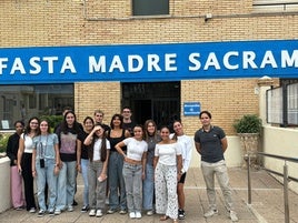 El grupo que participará en la presente edición representando a Fasta Madre Sacramento.