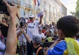 Aficionados valencianistas.