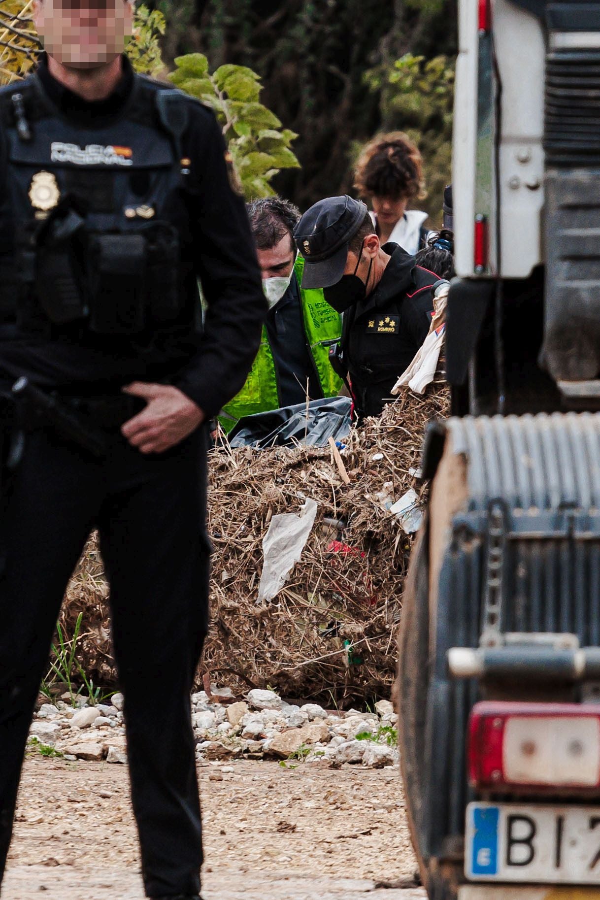 Hallan un cuerpo en un descampado de Sedaví durante los trabajos de búsqueda de desaparecidos por la DANA