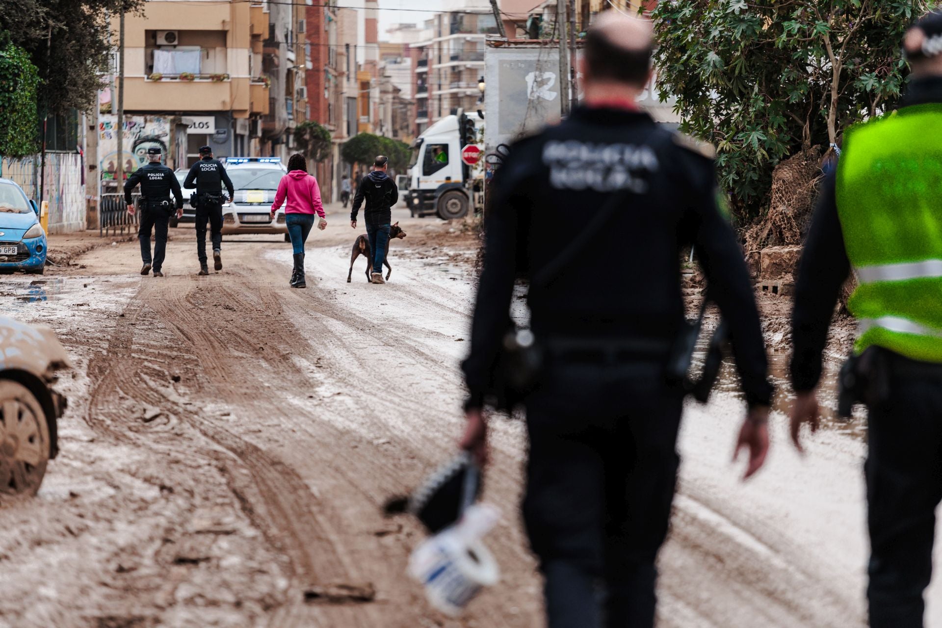 Hallan un cuerpo en un descampado de Sedaví durante los trabajos de búsqueda de desaparecidos por la DANA