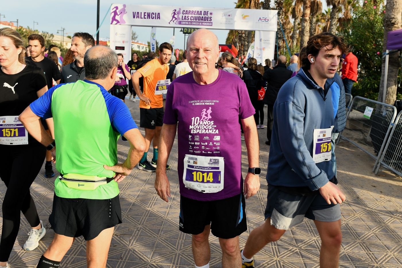 Búscate en la carrera contra el cáncer de pancreas 2024 de Valencia