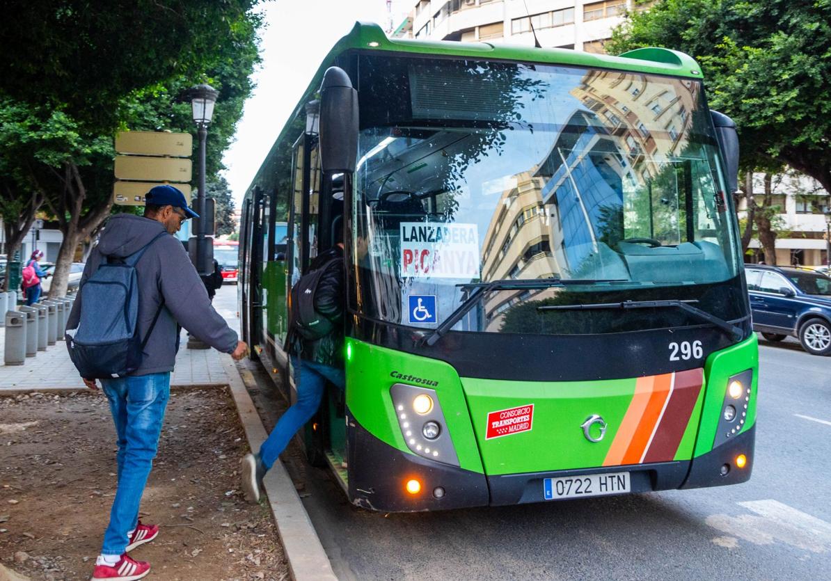 Autobús lanzadera a Picanya.